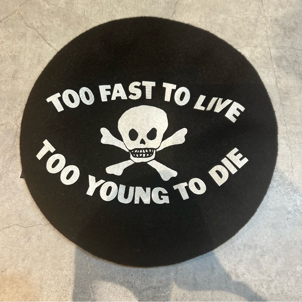RARE Vivienne Westwood World’s End Skull Beret